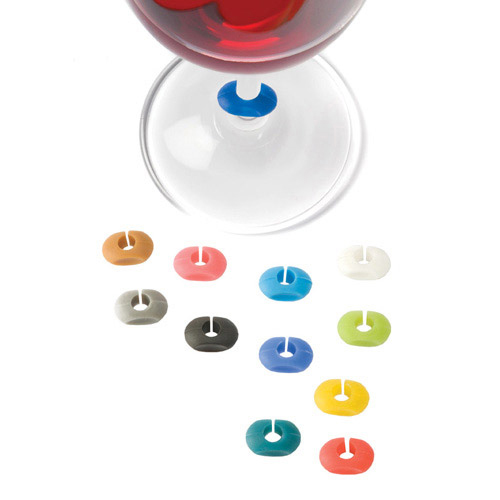 Wine-O: Silicone Wine Charms